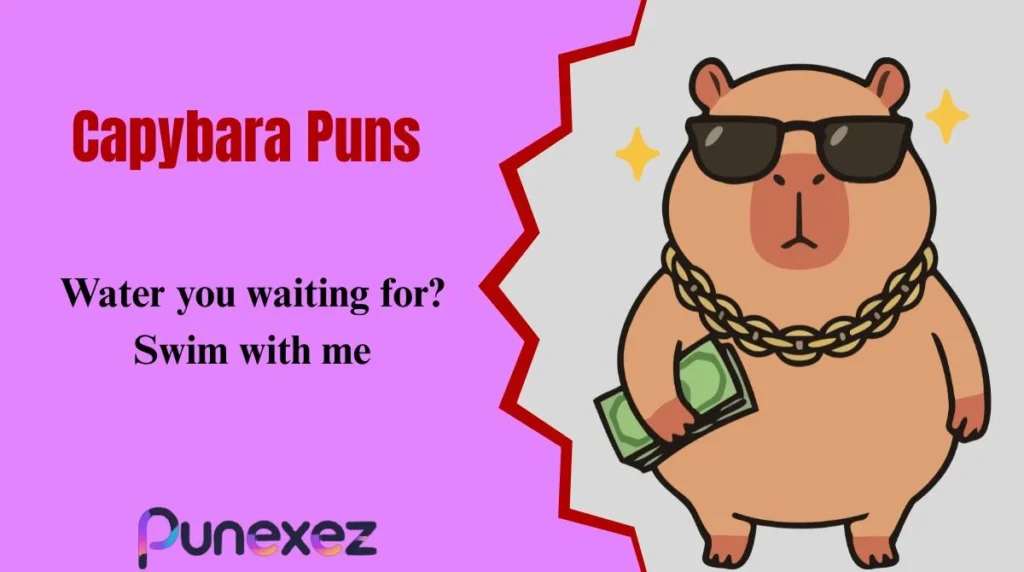 Capybara Puns