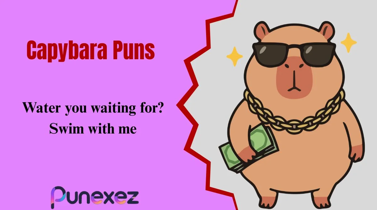 Capybara Puns
