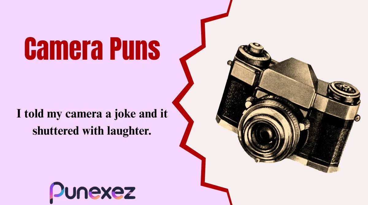 Camera Puns